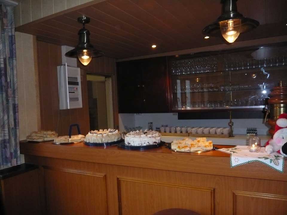 Die Theke im Vereinsheim